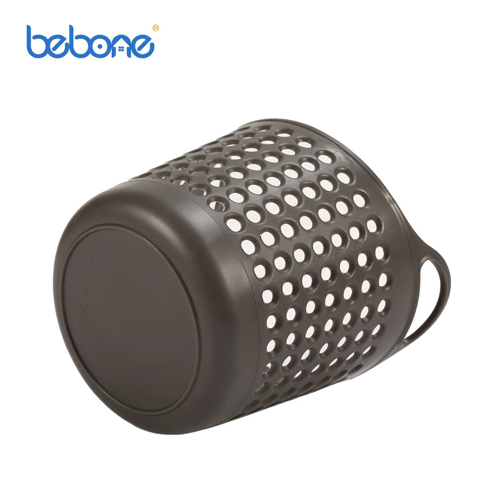 Flexible desktop decoration mini plastic collection rattan storage baskets