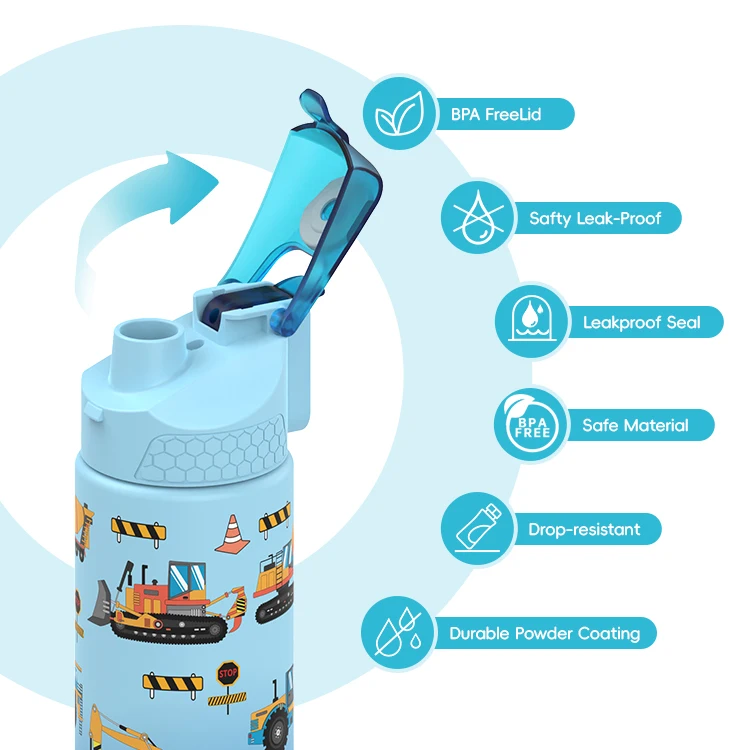 Индивидуальный логотип с двойной стенкой школьная цена Детская Изолированная бутылка для воды из нержавеющей стали