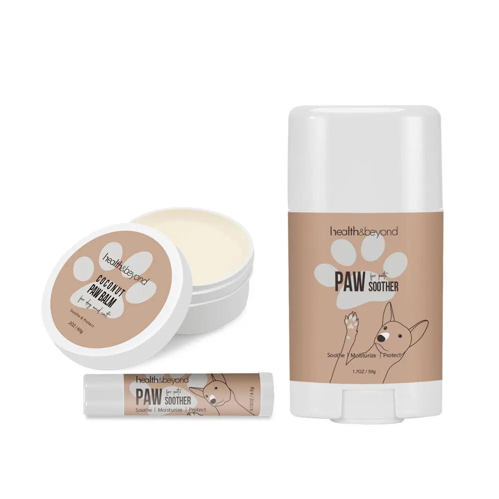 customized moisturizing paw balm for cats and dogs soother chapped pads and noses paw paw cream