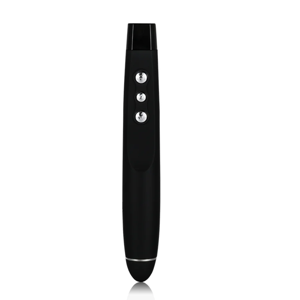 2.4Ghz Mini Wireless PPT Page Turning Pen Remote Control with USB Receiver for Linux Mac