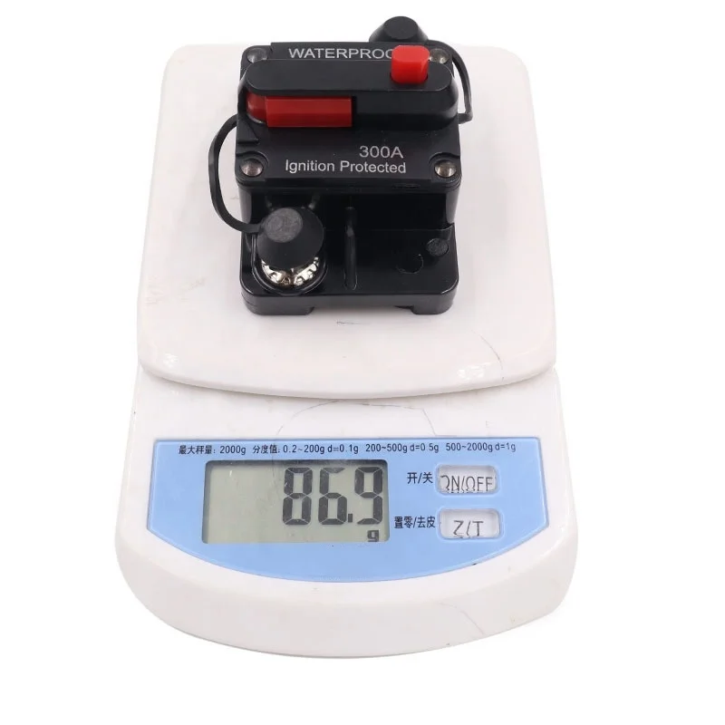 30-300A Circuit Breaker with Manual Reset 12V-36V DC Waterproof Surface Mount for Car Audio Rv Marine Boat Truck Trolling Motors