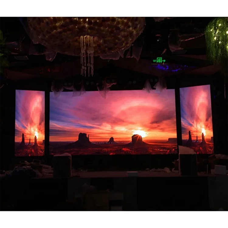 P2.6 Indoor LED Video Wall Bar Night Club KTV Room LED Display Screen Panel Exhibition Trade Show Pixel Pitch 2.6mm