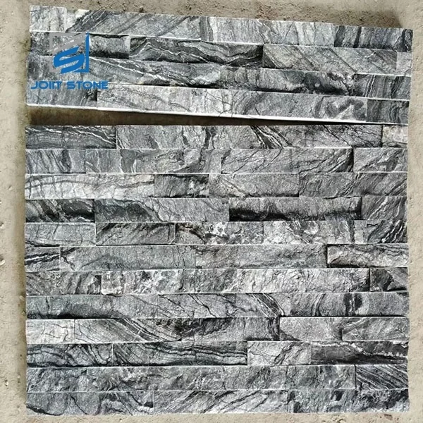 Beautiful White Color Veneer Stone Facade Cultural Stone Sheet For House