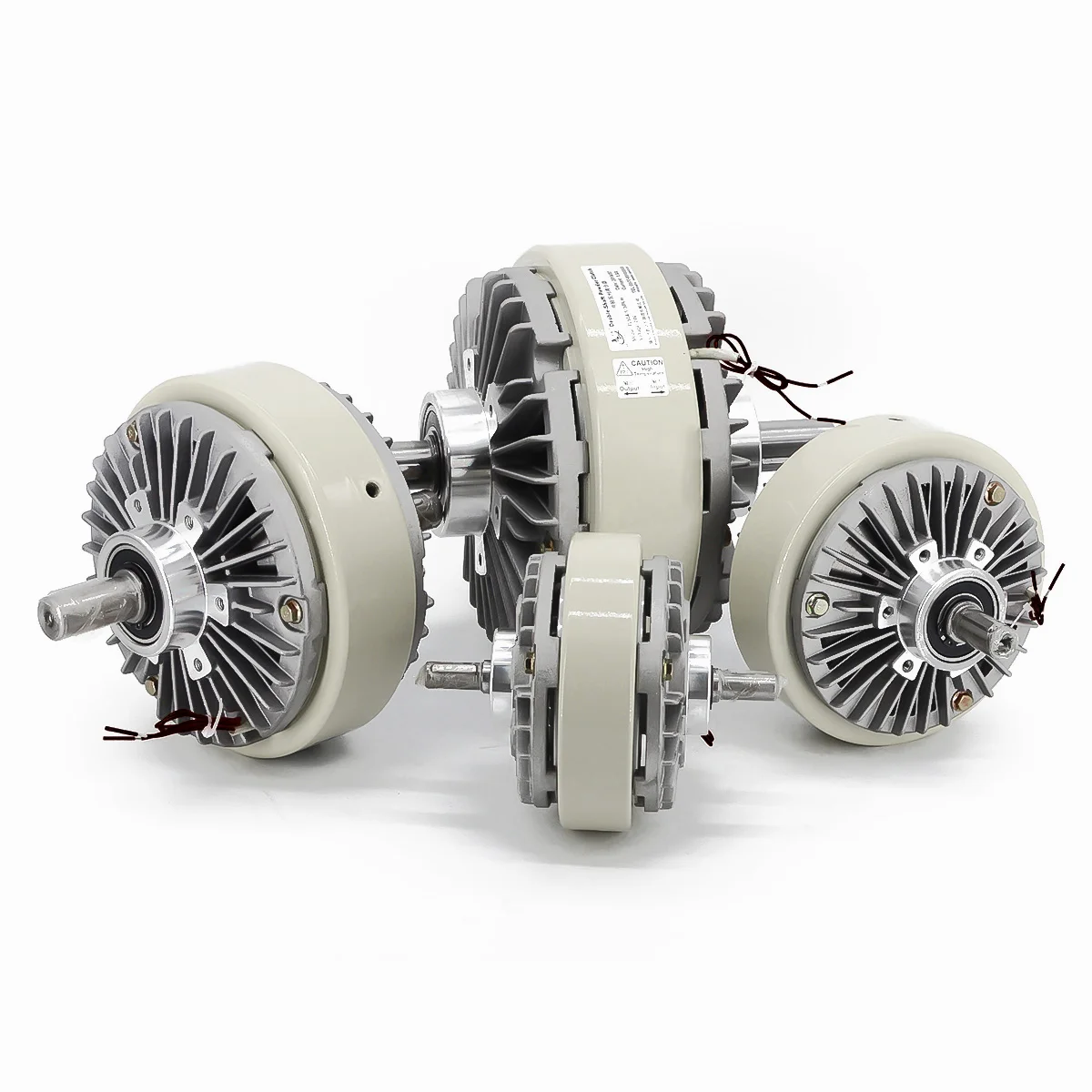 SHENGDA FL50A-1Y Factory Supply Double-Shaft Magnetic Powder clutch for printing machinery