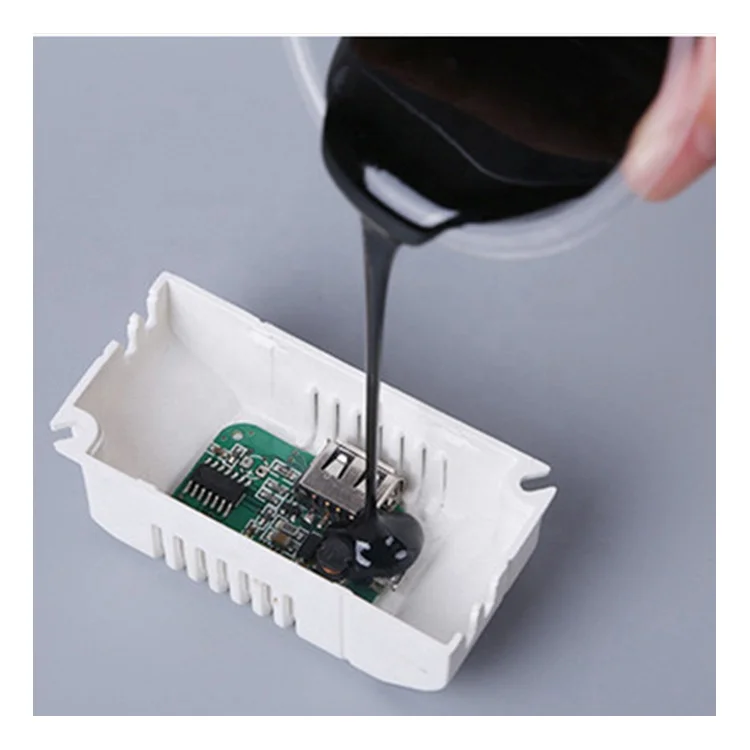 China Supplier Colorless Epoxy Resin AB Glue Potting Glue For Electronic Components