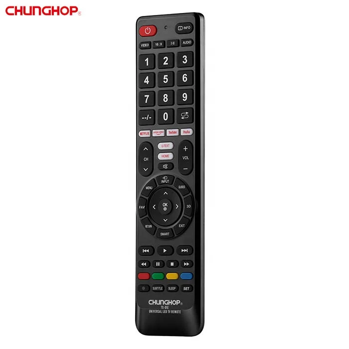 TX-01E New oem logo remote ce rohs television remote control smart tv control with netflix and youtube