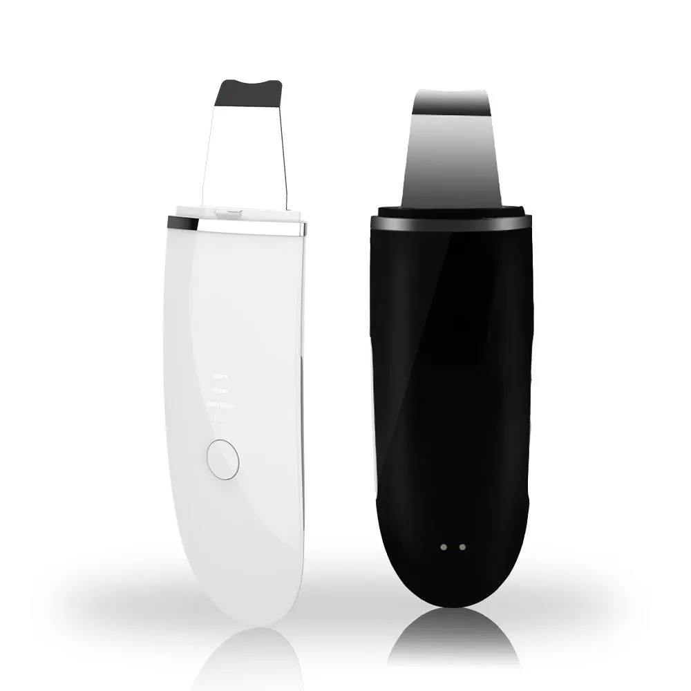 Новый стиль Отшелушивающий и омолаживающий инструмент с базовой беспроводной зарядкой ультразвуковой скребок для кожи