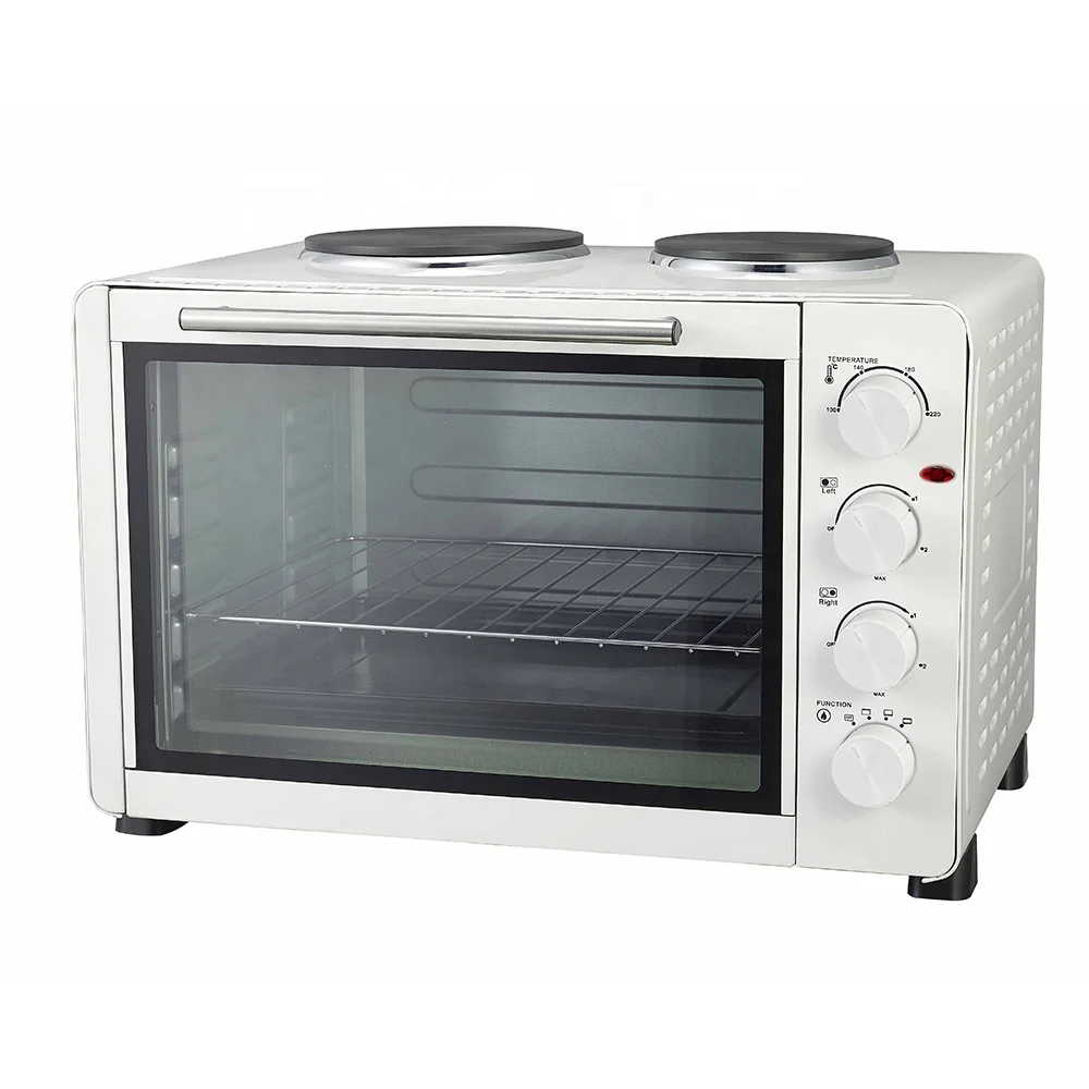  Фабрика плитки 38L 30L 60L 45L плита диапазоны с Электрический духовой шкаф для пиццы выпечки горячая пластина столешница барбекю
