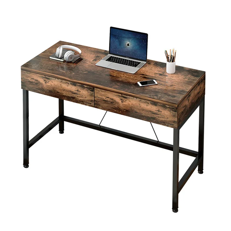 
Hot sale Modern simple laptop office computer writing learning desk with drawer 
