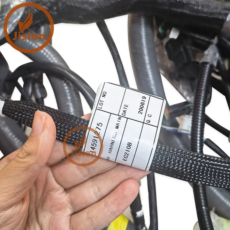 JISION VOE14591275 Volvo EC210B Cabin Main Wire Harness for excavator spare parts 14591275