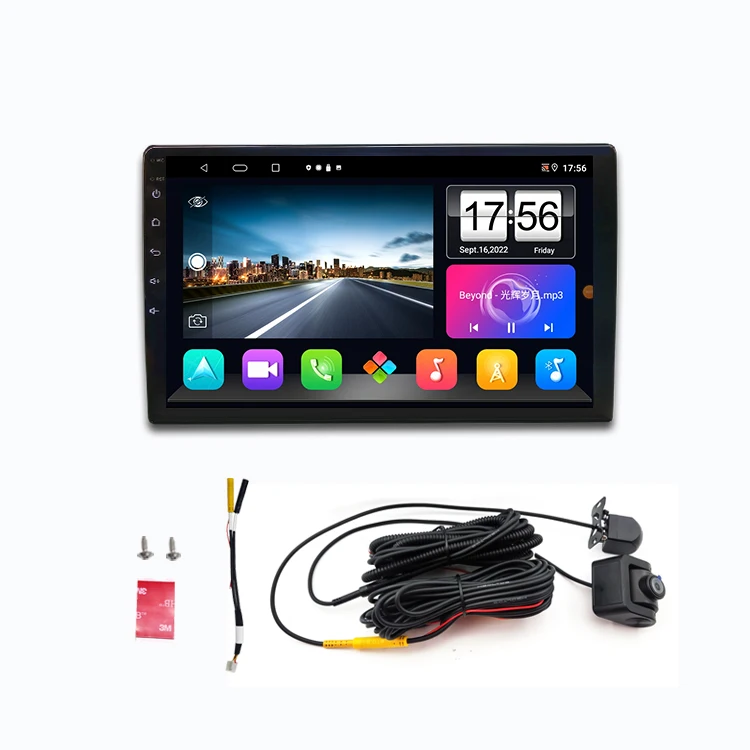 Wemaer OEM 2+32G 9 Inch Front Rear 2 Recording DPS Carplay Dvd Player Radio Stereo Android Car Screen GPS Navigation for Audi