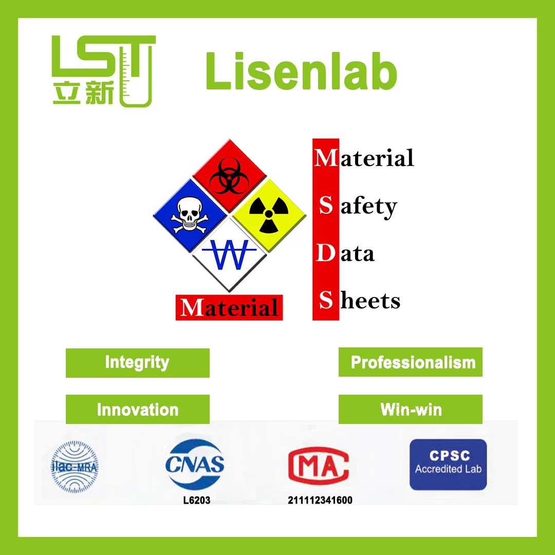MSDS Chemical Safety Testing Service