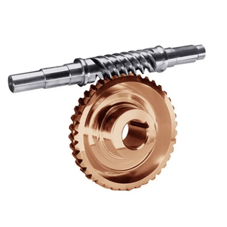 1.5 mm Standard Brass Flat Left Hand Worm Gears For Sale