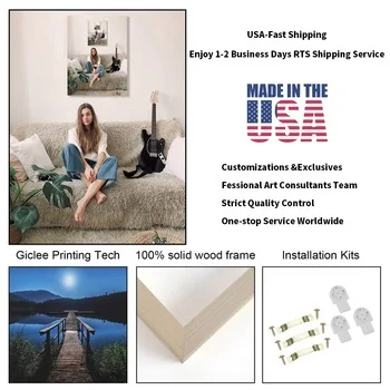 The Sun Ray Green Leaves-Fresh Style High Quality Canvas Photo Print Flower Painting Custom Canvas Print Decor For Living Room