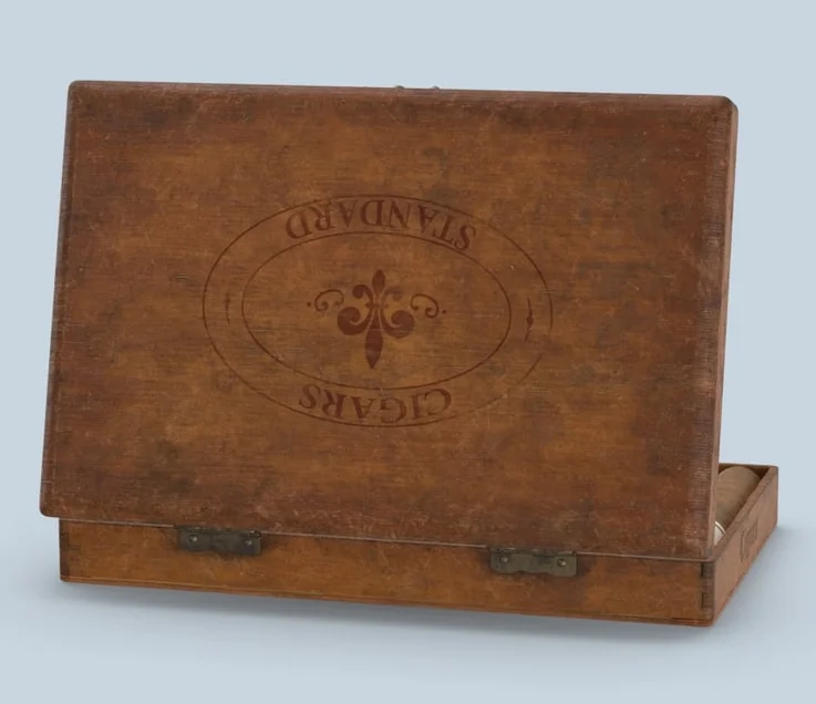 Personalized Wedding Gift Cigar Box Groomsmen Wooden Cigar Holder Engraved Wood Gift Packing Box