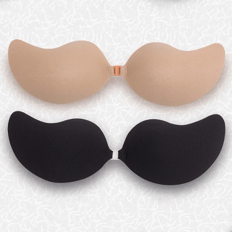 Hot Selling Invisible Push up Strapless Self Adhesive Bra Self-adhesive Backless Sticky Bras for Women