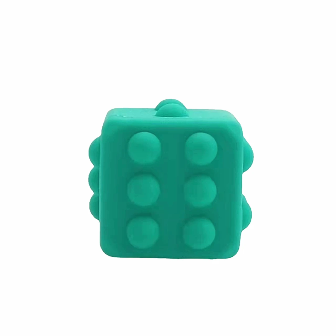 Sensory Squishy Toys for Adults Poppit Anxiety Relief Items Push Bubble Ball Big Size Silicone  3D Fidget Cube Dice