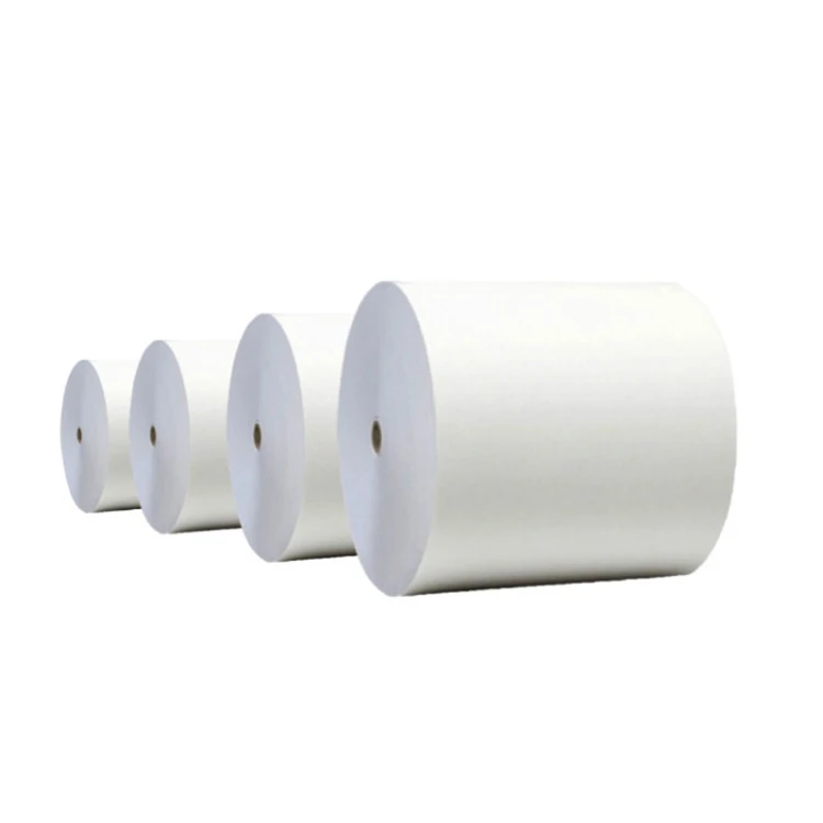 Single/ Double PE Coated/PLA Coated Paper Roll Paper Cup Raw Material