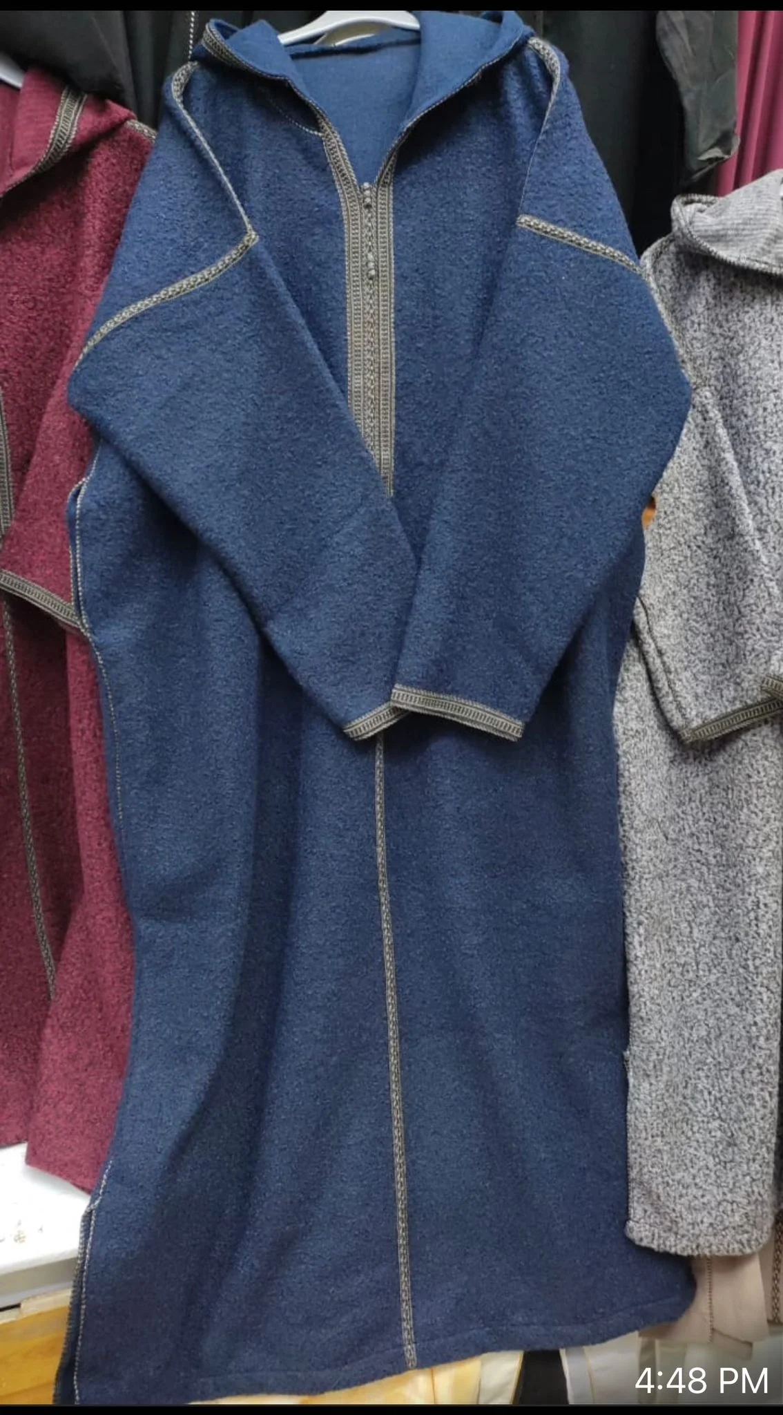 Биядина традиционная Марокканская джеллаба аль-хаббас ручной работы для зимы | Джеллаба с капюшоном Новая коллекция мужчин оптом