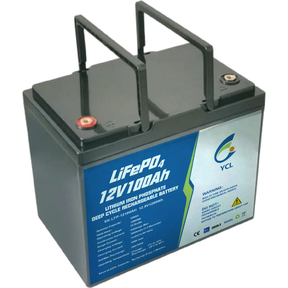 Литий-ионный аккумулятор Zhuhai YCL для солнечной системы