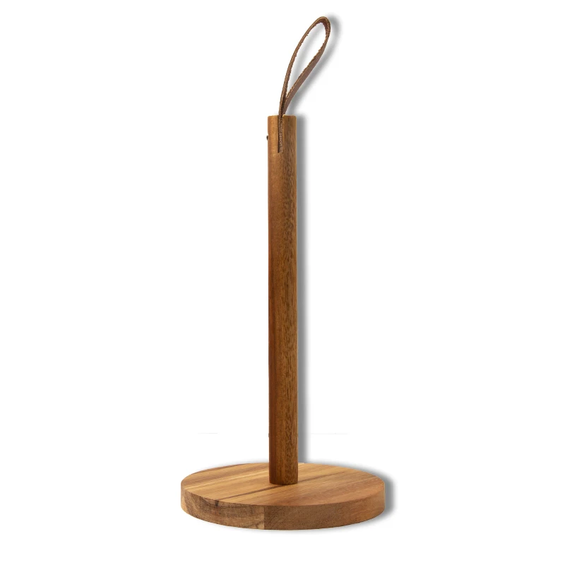 Деревянный держатель для туалетной бумаги в ванную кухню деревянная стойка из акации со