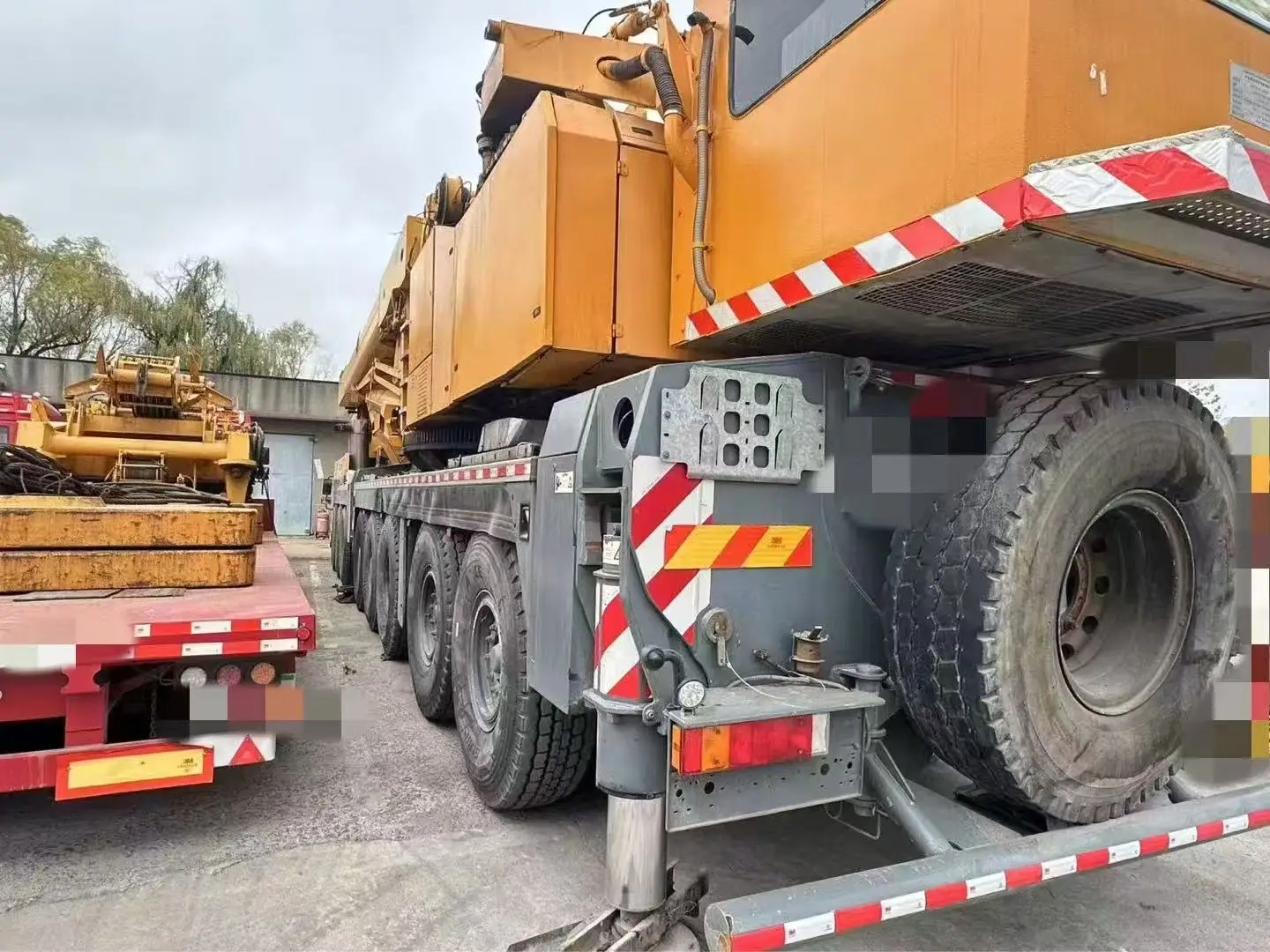 Germany Made Used ltm1500-8.1 LTM1220 220T 500t all terrain crane  Terex Liebherr LTM1250  LTM1350 GMK6300 AC350 350T Crane
