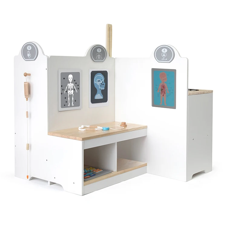2021 г., детский деревянный комплект для ролевых врачей, игрушка для детей