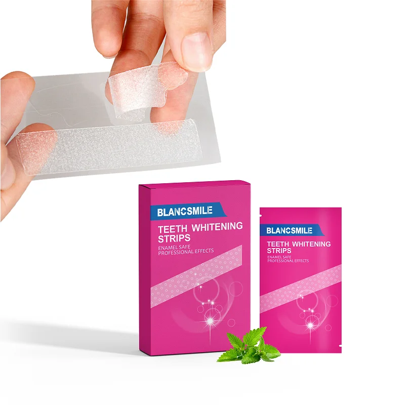 Full Certificated PAP Dental Teeth Whitening Strips Factory dissolving Residue Free Pain Tooth Strips