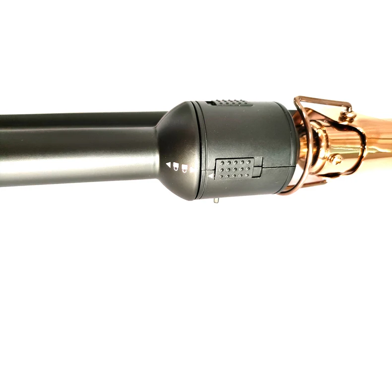 Marcel hair curling iron 1 inch professional salon stylist using Marcel hair curler rotating handle hair curling wand