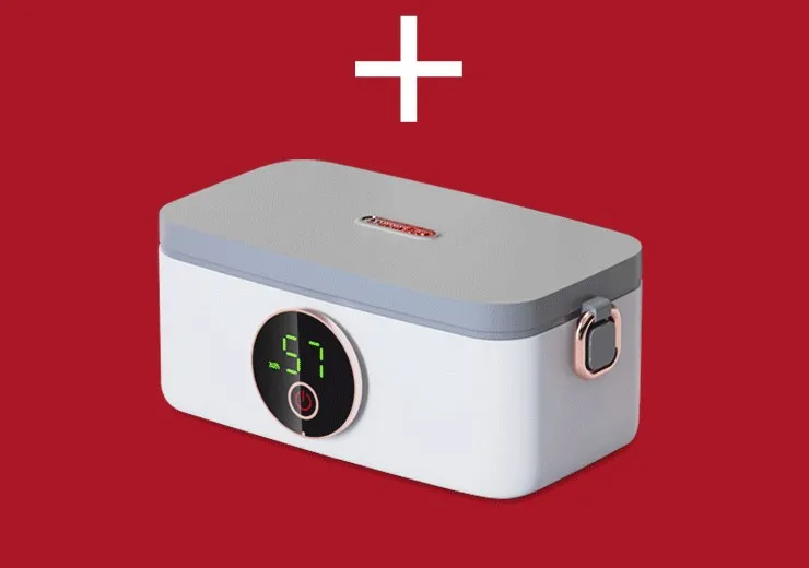Heating Bento Warmer Food Heater Lunchbox Thermal Portable Heated Electric Lunch Box Hot Sale 110V 220V 1 05L Christmas Japanese