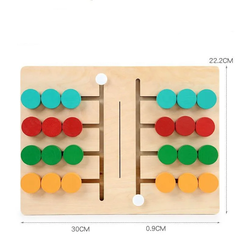 New Trending Wooden Baby Intellectual Development Toys Montessori Early Learning Educational Toys for 1 to 3-year-old Boys Girls