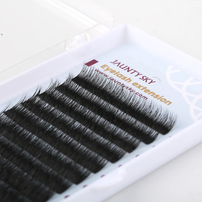 Jaunty Sky Professional Eyelash Extension Supplies Mink Eyelash Extensions Wholesale Individual Siberian Mink Lashes Eyelashes
