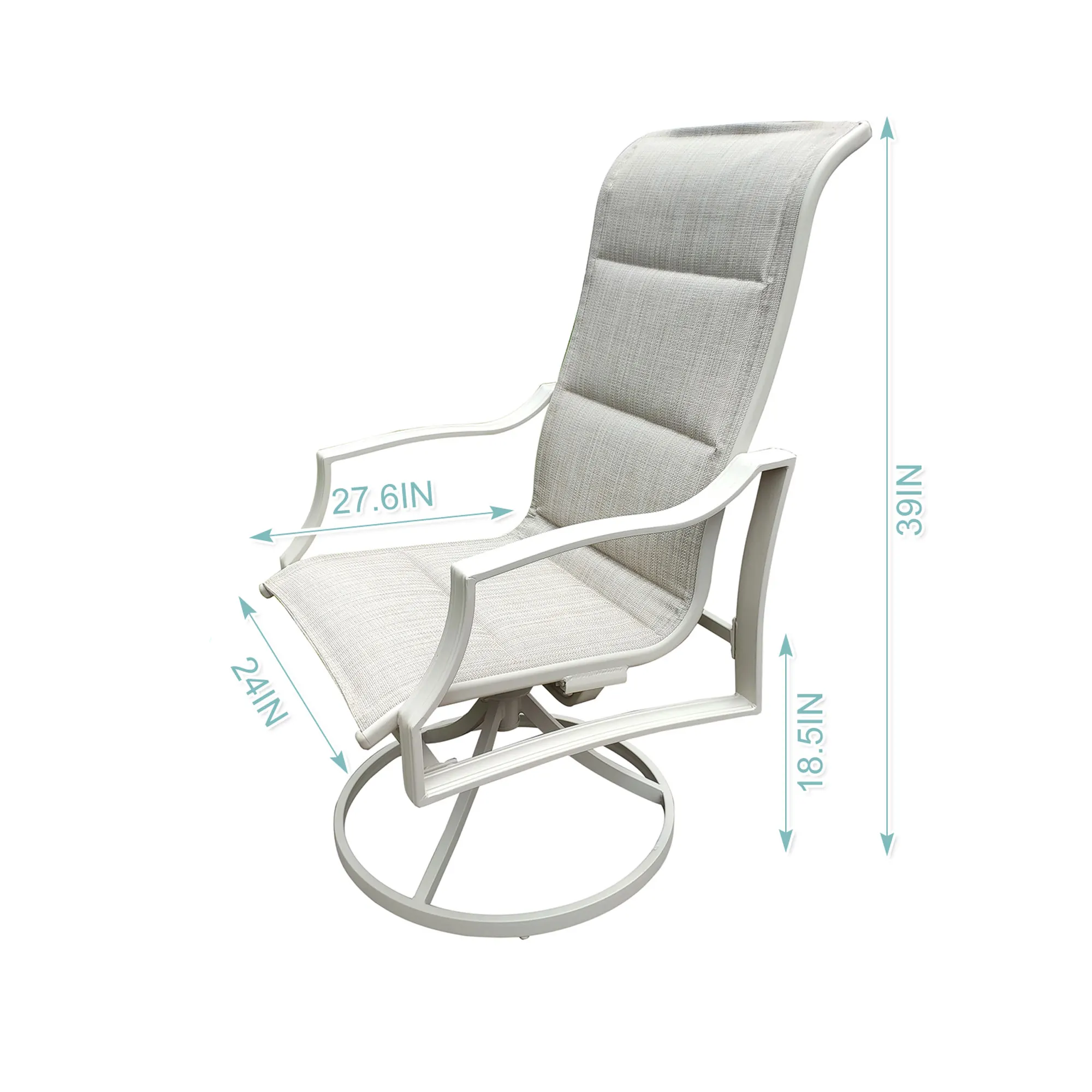 FREE SHIPPING Five-piece outdoor lawn garden dining table and chair four revolving chairs a round umbrella table