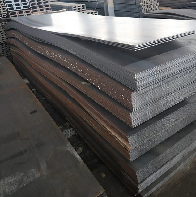 High Quality Metal Sheet Tempered Painted Q235 Q195 Q275 Ss400 A36 S235jr Hot Rolled Mild Carbon Steel Plate