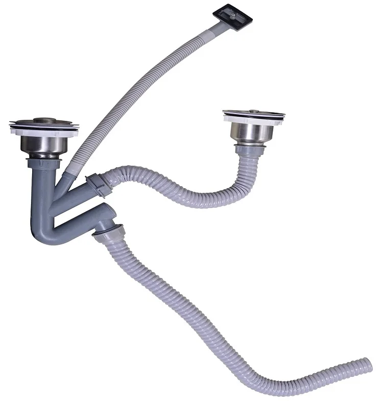 kitchen sink siphon 110mm dia kitchen strainer flush drainer drain pipe double bowl