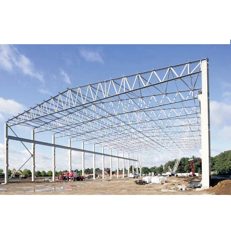 Prefabricated Steel Roof Trusses for Industrial Building