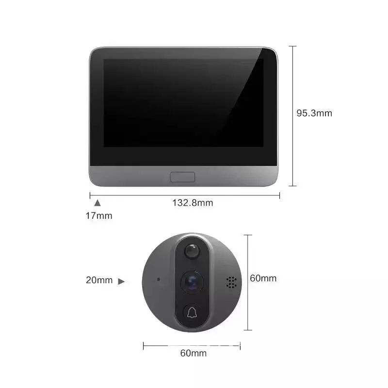 Outdoor Home Ip Wifi 1080 Video Intercom Cctv Video Phone Wireless Doorbell Camera