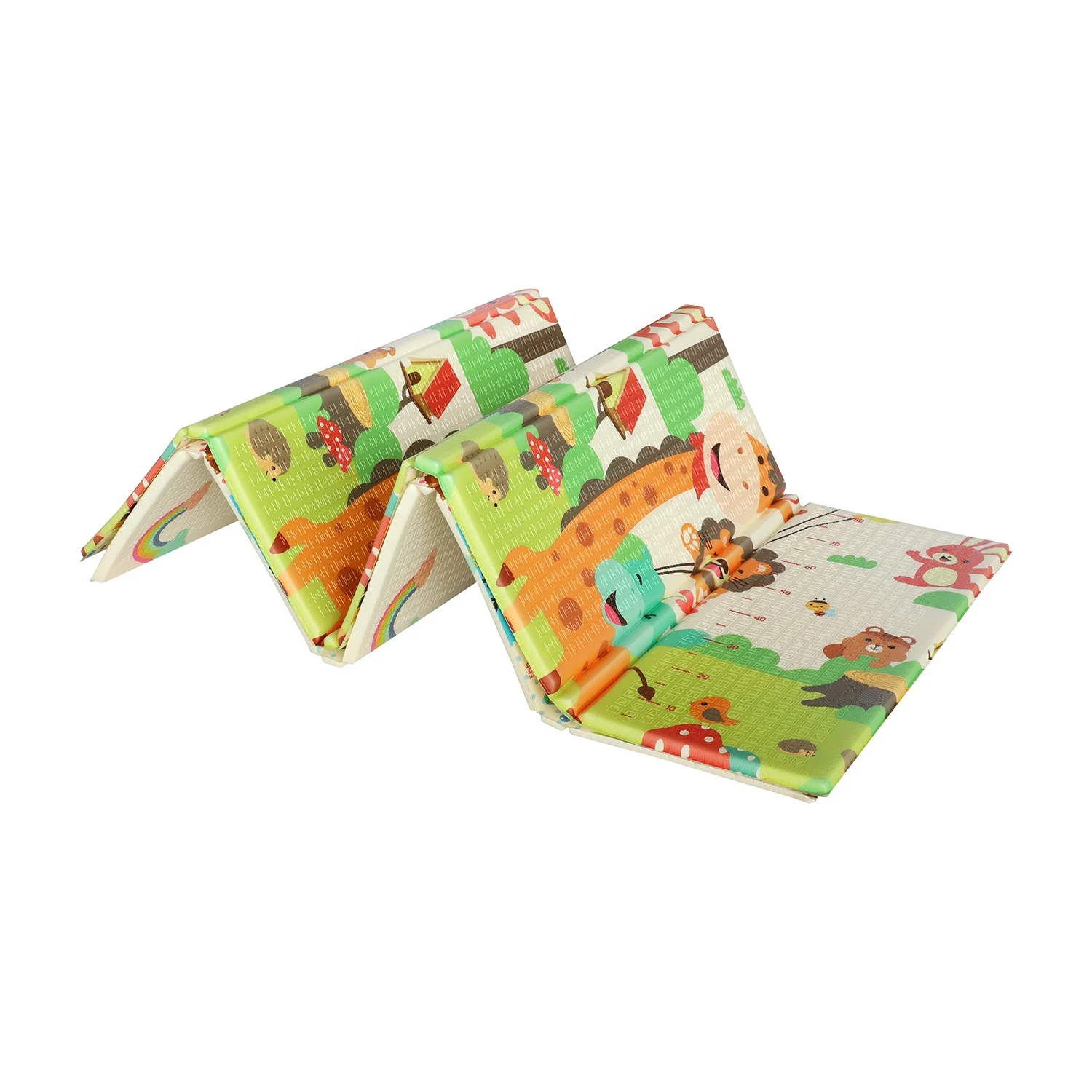 2021 China Supplier High Quality Large Size Reversible Doubel Side design Foldable Baby Care Play Mat