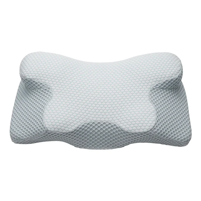Memory Foam Anti Snoring Pain Relief Butterfly Shape Pillow Orthopedic Neck Support Pillow