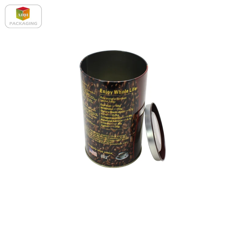 
Wholesale Round Tin Box can for chocolate / candy / coffee Packaging 