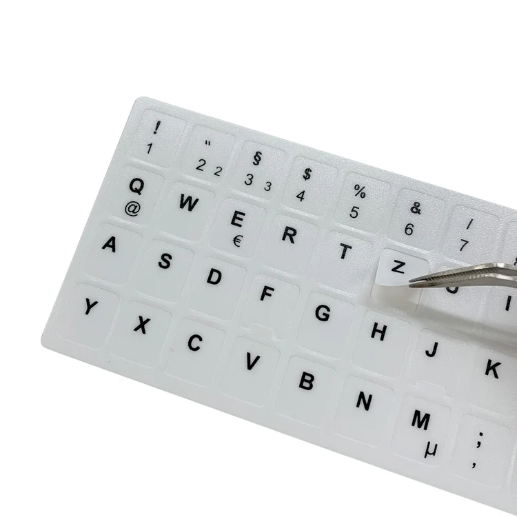 Универсальный ноутбук компьютер Deutsch стикер клавиатуры язык клавиатуры наклейки