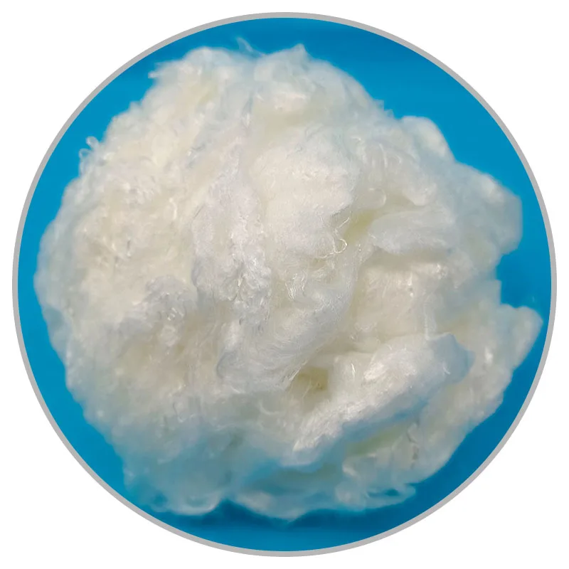 Антибактериальное 3d 38 мм бамбуковое волокно для спиннинга нетканое наполнение