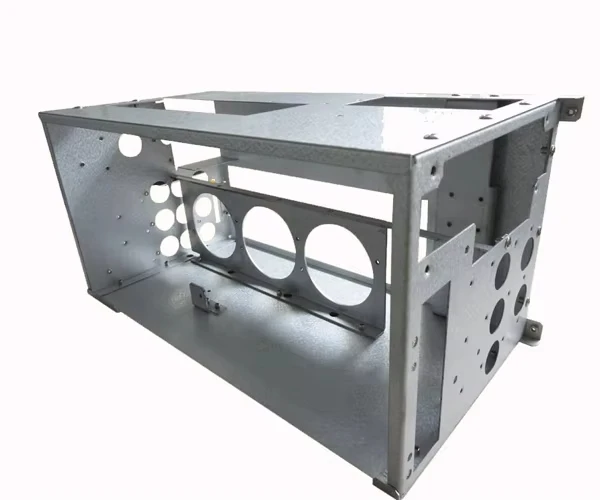 Алюминиевая нержавеющая сталь открытый компьютерный корпус Cnc лазерная резка