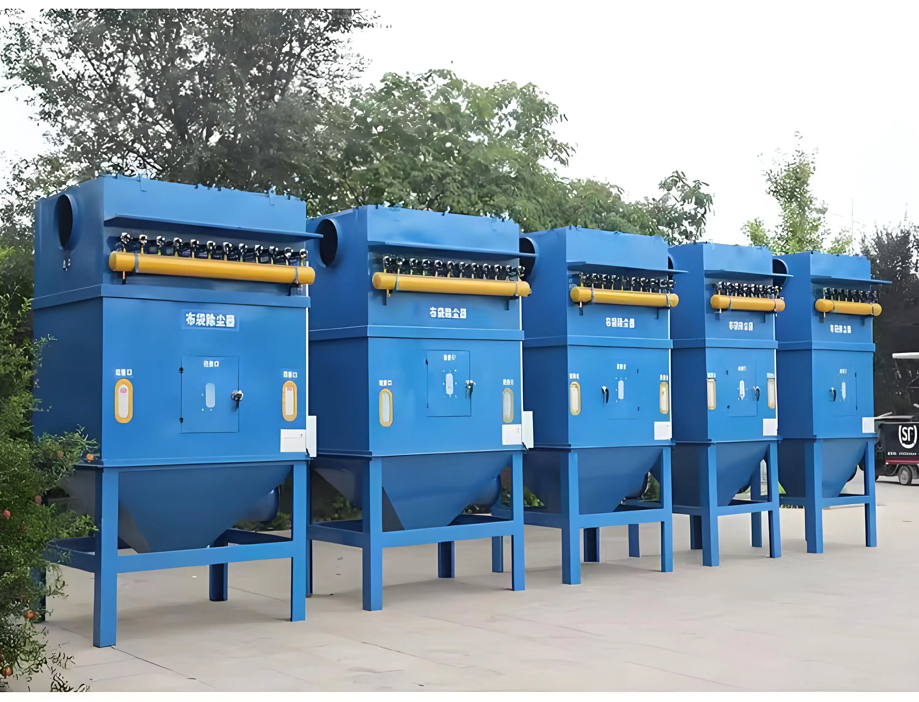 Factory Price Baghouse High Efficiency Pulse Bag Dust Collector Industry Dust Removing System Equipment