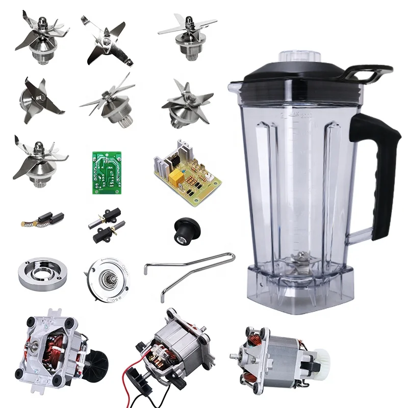 Blender Replacement Parts 6 Fins Blade Sblender Accessory Blades 304 Stainless Steel Commercial Blender Blade Set