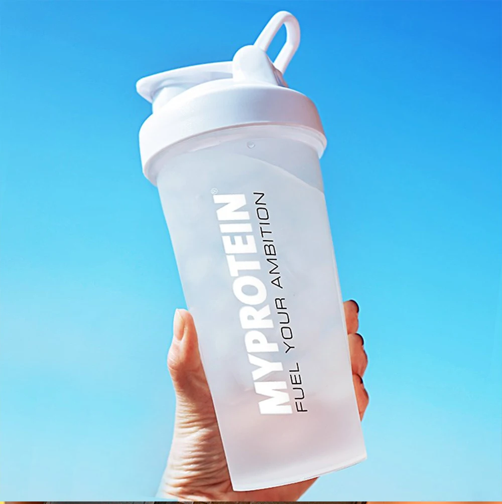 Wholesale Classic Loop Top Shaker Sports Water Bottle, Recycled Plastic BPA Free Gym Protein Shaker Bottle With Ball