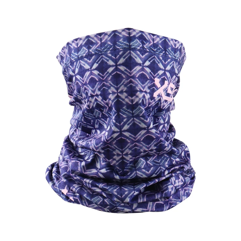 New Customed Face Shields Royal Blue Diamond Check Style Other Scarves & Shawls Anti-UV Protection Face Bandanna Scarf