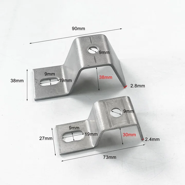 Stainless Steel SS304 Stone Wall Support System Marble Angle Cladding Fixing Bracket