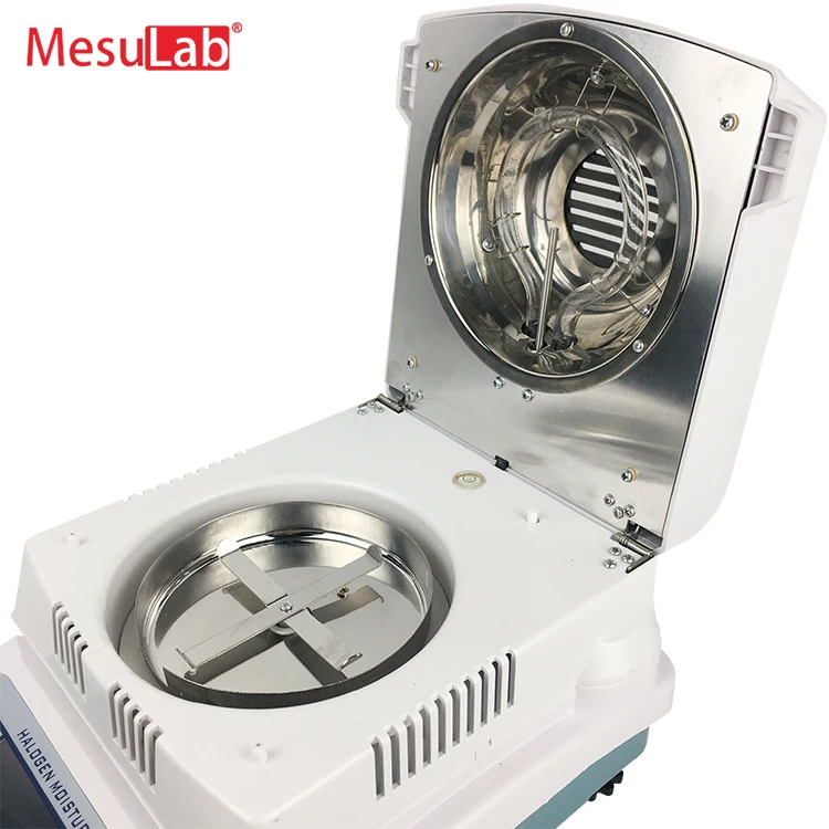  Галогенный анализатор влажности MesuLab с сенсорным экраном 100 г 1 мг сертификатом