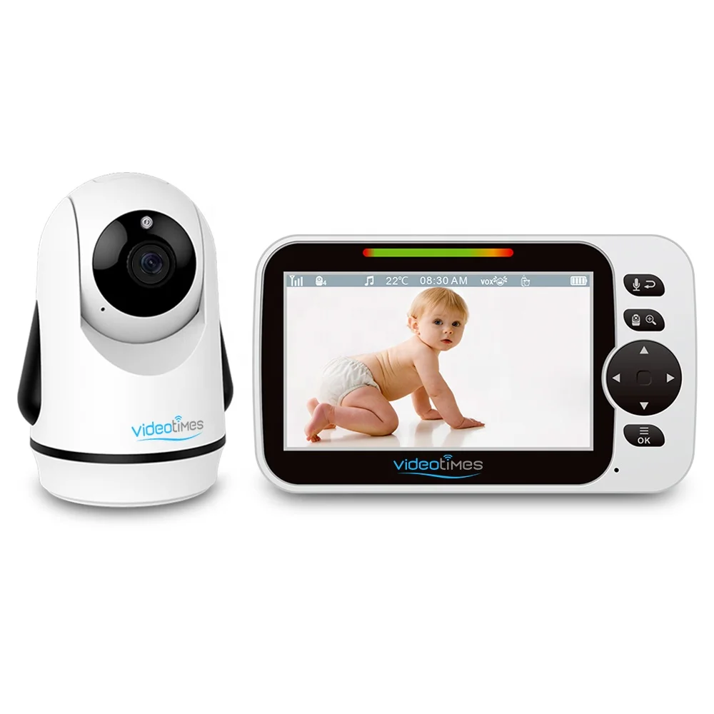 5.0 inch digital Infrared night vision baby camera wireless baby monitor
